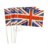 Wholesale Custom Printed National Flag Hand Flag