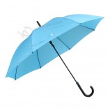 Parapluies de golf automatiques en aluminium imprimés avec nervures en fibre de verre