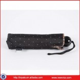 Promotion compacte 3 parapluie pliant avec impression de logo personnalisé