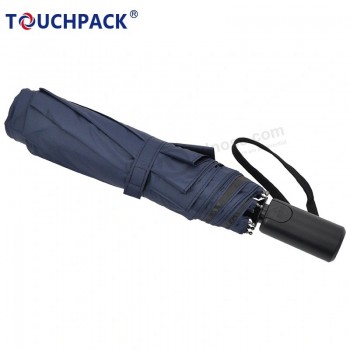 Publicité promotionnelle en gros Impression personnalisée Logo Golf Parapluie Coupe-vent