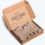 Logo personnalisé Carton de luxe Papier cadeau Abonnement Carton ondulé Boîte d’emballage en carton