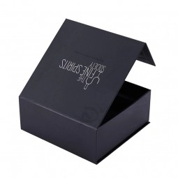 Caja de regalo de papel magnético con logotipo personalizado de ventas calientes