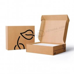 Logotipo de impresión personalizada Caja de cartón Caja de regalo de papel Caja de embalaje