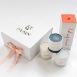 Certificat FSC Impression de Noël personnalisée Logo Emballage Thé, Chapeau, Cosmétique, Fleur Magnétique Pliage Carton Papier Cadeau Emballage Boîte
