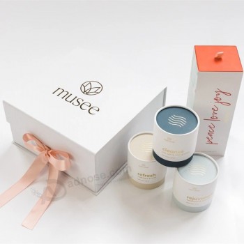 Certificat FSC Impression de Noël personnalisée Logo Emballage Thé, Chapeau, Cosmétique, Fleur Magnétique Pliage Carton Papier Cadeau Emballage Boîte