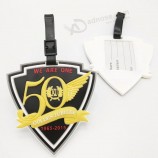 Professioneel Aangepast Militair PVC Rubber Bagagelabel met Aangepast Embleem (LT01)