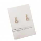 Hot Sell Custom Logo Sieraden Paper Tag voor Ketting