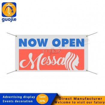 Banner di decorazione di compleanno Stampa Materiale vinilico PVC personalizzato con il proprio logo Flex Banner