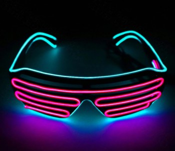 グローインザダークメガネライトアップメガネLEDシャッターメガネイベントパーティー用品