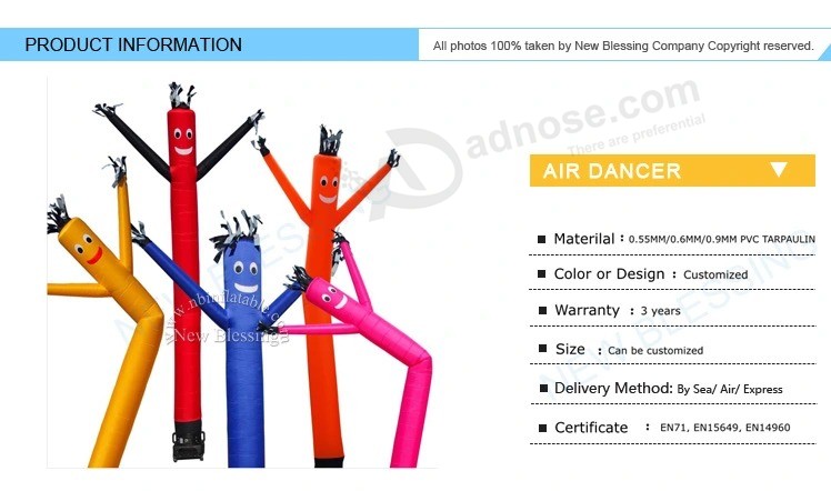 Cheap Hot-Sale Customized Theme Advertising Skydancer Inflatable Tube Man Fly Guy
