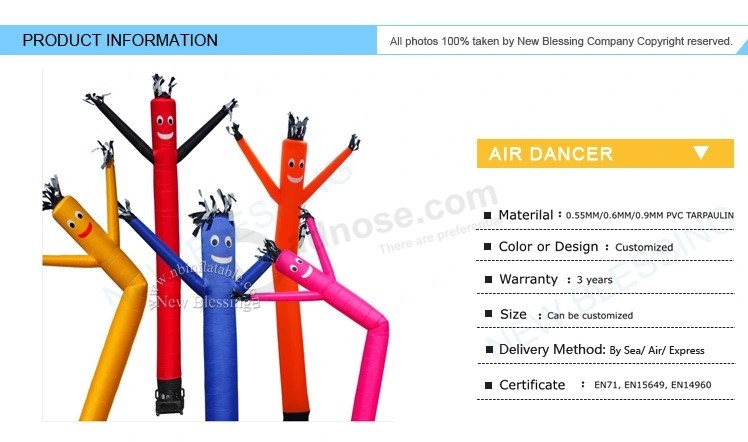 Factory Supply Cheap Advertising Fly Guys/Moving Dancing Tube/Inflatable Skydancer