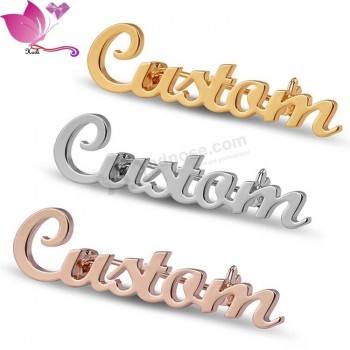 Logo personalizzato in metallo Pin Badge Marca Spilla Gioielli Spilla