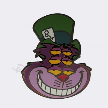 Nuovo design personalizzato di fabbrica Crea il tuo logo Badge in metallo Spilla magnetica