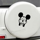 Autocollant de voiture d’impression adhésive personnalisé, étiquette autocollante de logo découpé à l’emporte-pièce