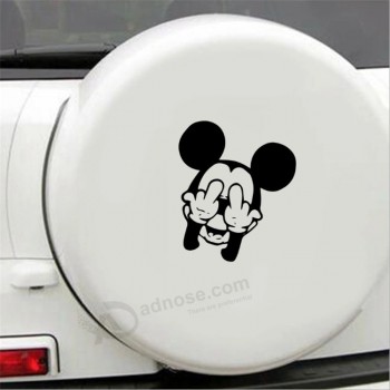 Gepersonaliseerde zelfklevende bedrukking autosticker, op maat gesneden logo stickerlabel