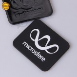 Sinicline Logotipo personalizado Logotipo 3D Etiqueta de PVC para mochila