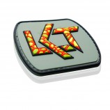 China Groothandel Fabriek Prijs Stich Kledingstuk Logo Aangepast 3D Zacht PVC Label