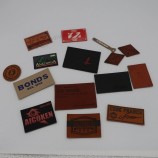Vente chaude de haute qualité logo étiquette en cuir personnalisée pour vêtement