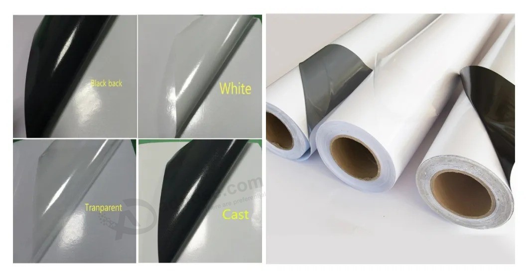 80 Micron/120g Car Sticker Self-Adhesive Vinyl for Eco Solvent Printing