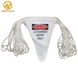 Bandiera di sicurezza personalizzata Bandiera di avvertimento Bandiera in PVC