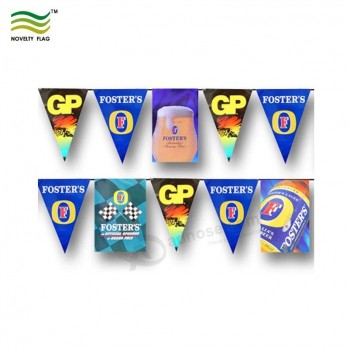 0,15-0,3 mm Ad PVC Drapeaux de guirlande
