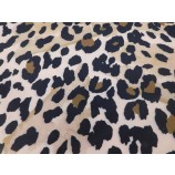 Impresión de poliéster de transferencia-leopardo con