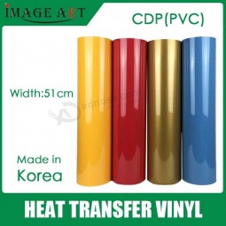 Korea hochwertige Wärmeübertragung Vinyl / Folie PVC für den T-Shirt-Druck (normale Farbe)