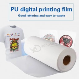 Siebdruck überträgt Soft Flex Druck PU PVC bedruckbar klebrig Kein verblasstes Anti-Sublimations-Vinylo Textil Wärmeübertragungsvinyl für T-Shirt