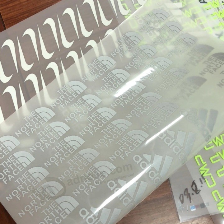 Heat Transfer Printing Paper Pet Film Coating Release Matt Finish Neck Label Size Label Printing
