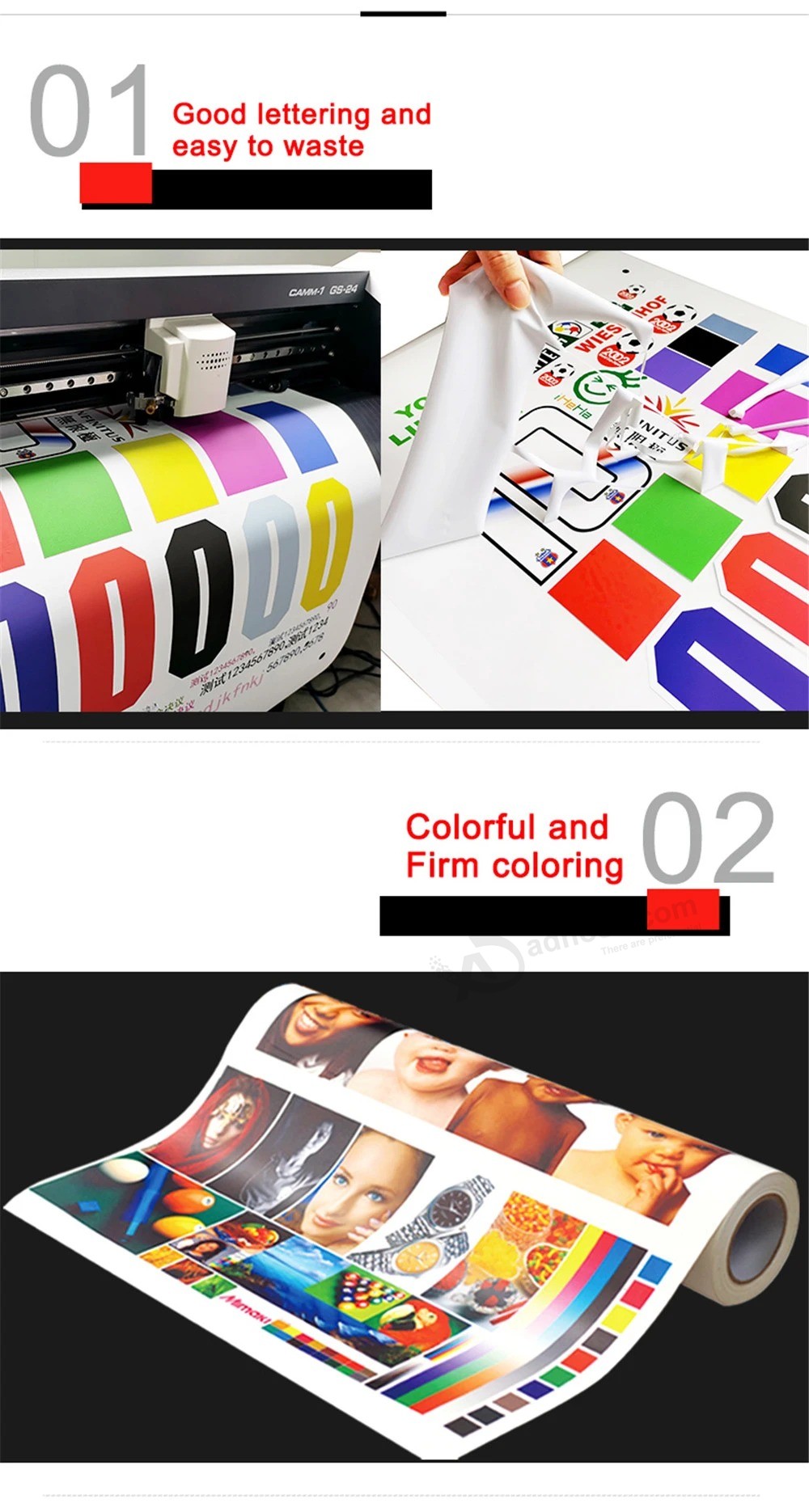 Perfect Craft Design Digital Printing Htv PU Printable Film Vinilo Textil Heat Transfer Vinyl for Tshirt