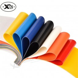 100% Polyester 1000d * 1000d 18 * 18, graue matte Oberfläche PVC-beschichtete Plane mit Logo OEM-Service