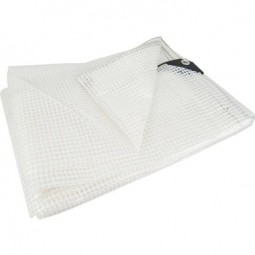 Flame Retardant PE Leno Tarpaulin 인쇄 로고
