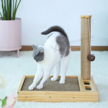 無垢材、段ボール&紙&猫用スクラッチボード0241