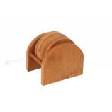 Decorazioni da tavola fantasia Stoviglie in bambù ecologico Sottobicchieri Tappetino da tè