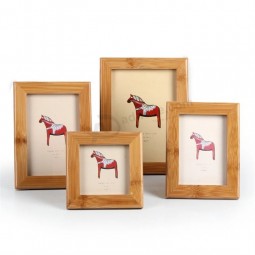 Personalizzato Euro Style Creativo Commercio All'ingrosso Immagine Bambù Photo Frame Guangdong