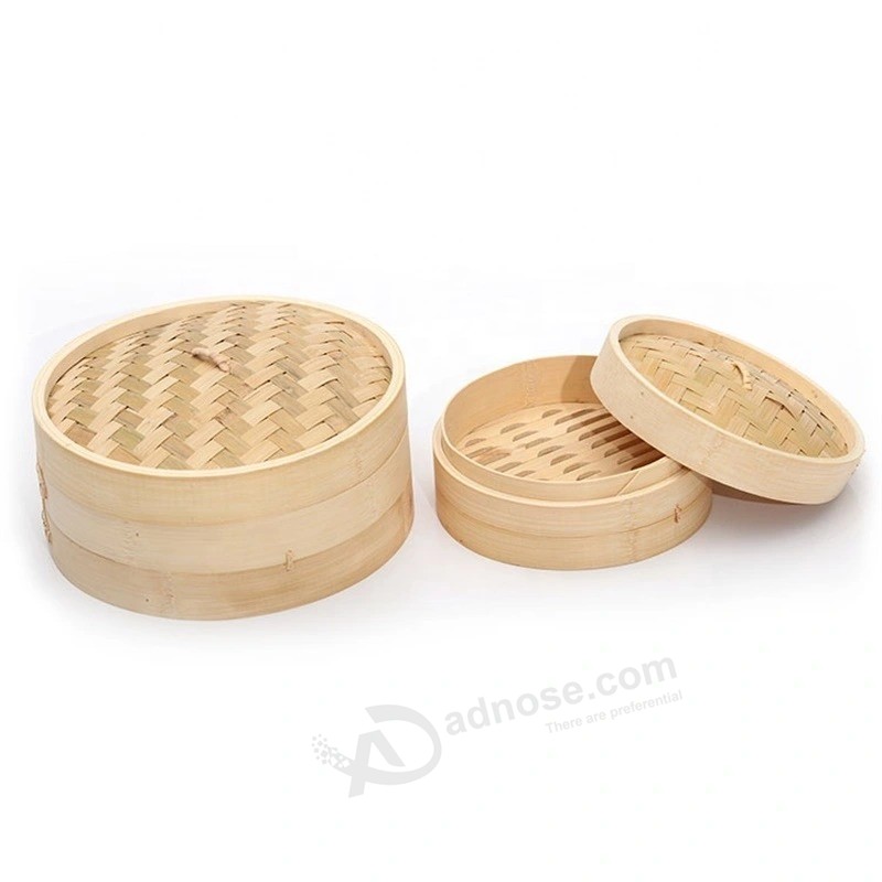 China Made High Quality Best Price 10 Inch Bamboo Steamer Basket
