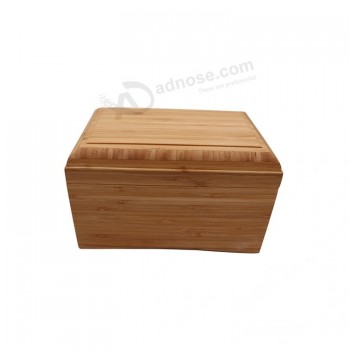 Bamboo Cremation Urn for Pet Human Ash Small Funeral Casket