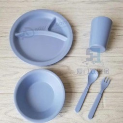 Rifornimento della fabbrica Set di stoviglie in melamina in fibra di bambù Insalatiera