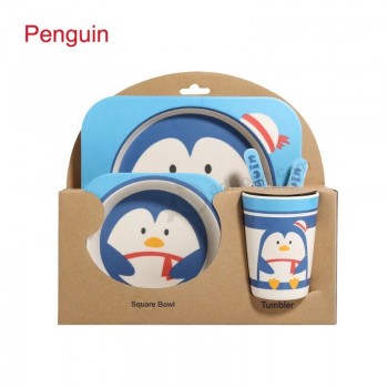 Bamboe Vezel Kinderen Hele Set Servies