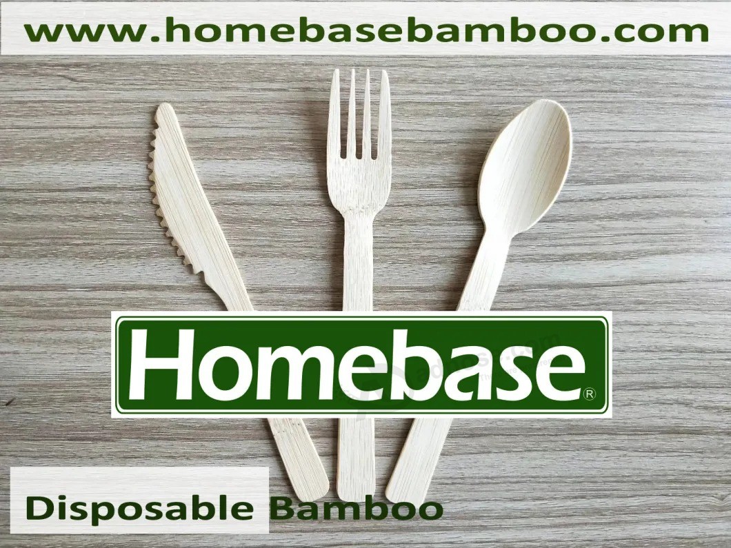 Biodegradable Eco Disposable Bamboo Plate Dinnerware