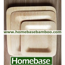Stoviglie in bambù usa e getta eco biodegradabili