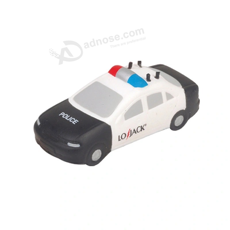 Police Car Shape Stress Ball Squeeze PU Stress Ball Toy