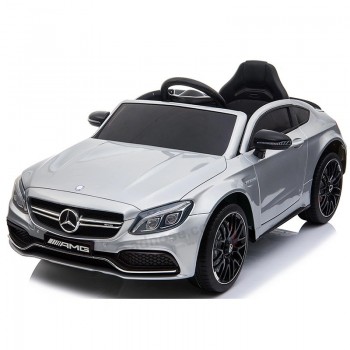 Juguete de plástico para coche eléctrico 12V Plata