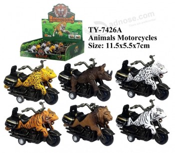 Hot Toys Funny Toy Car Dinosaurio Motocicletas Tamaño: 12 * 5.3 * 7.5cm