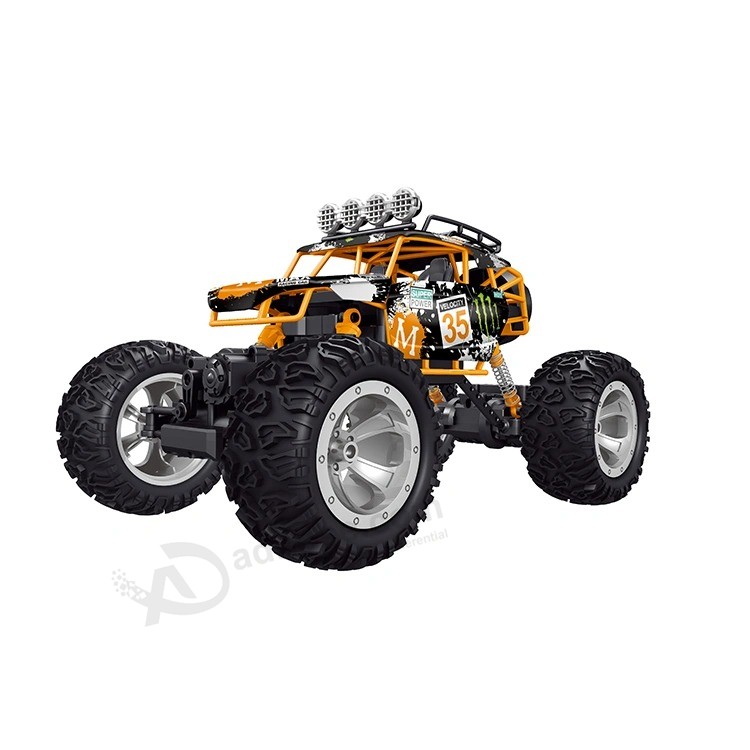 Plastic Battery Operated Electric RC Racing Offroad Cars Toys Four-Wheel Remote Hand Control on Wall Trucks Climbing for Kids Outdoor Playgroup Promotion Gift