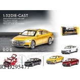 1: 32 Maßstab Metall Auto Legierung Auto Druckguss Modell Spielzeug mit Ton und Licht
