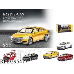 1: 32 Maßstab Metall Auto Legierung Auto Druckguss Modell Spielzeug mit Ton und Licht