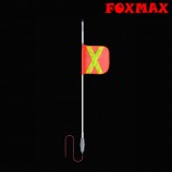 采矿用带反光旗的安全警告鞭形旗杆 （FM-LW10）