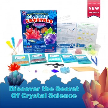New Launch DIY Creative Crystal Toy for Children Great Kids Educational Science Toy