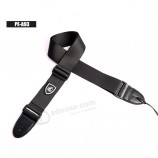Ceinture de sangle de guitare Sangle de guitare en tissu mélangé de polyester avec prix bon marché